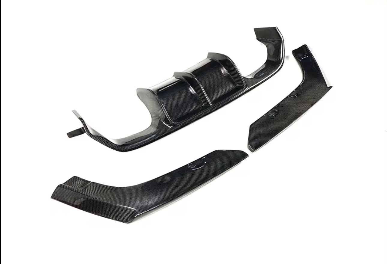 BMW G82 M4 Full Carbon Fibre Rear Bumper Diffuser Lip – OEM Fitment