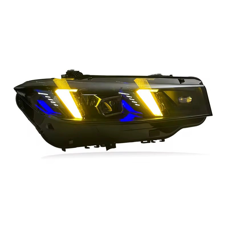 For BMW G20/G28/G80 Dual-Color Snake Eye Style Headlights (2022–2024)