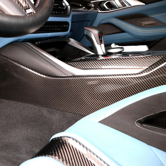 G8X M2/M3/M4 Center Console Side Panel Set – Carbon Fiber Interior Trim