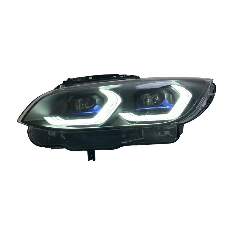 For BMW E92/E93 Dual-Color DRL Headlights (2006–2010)