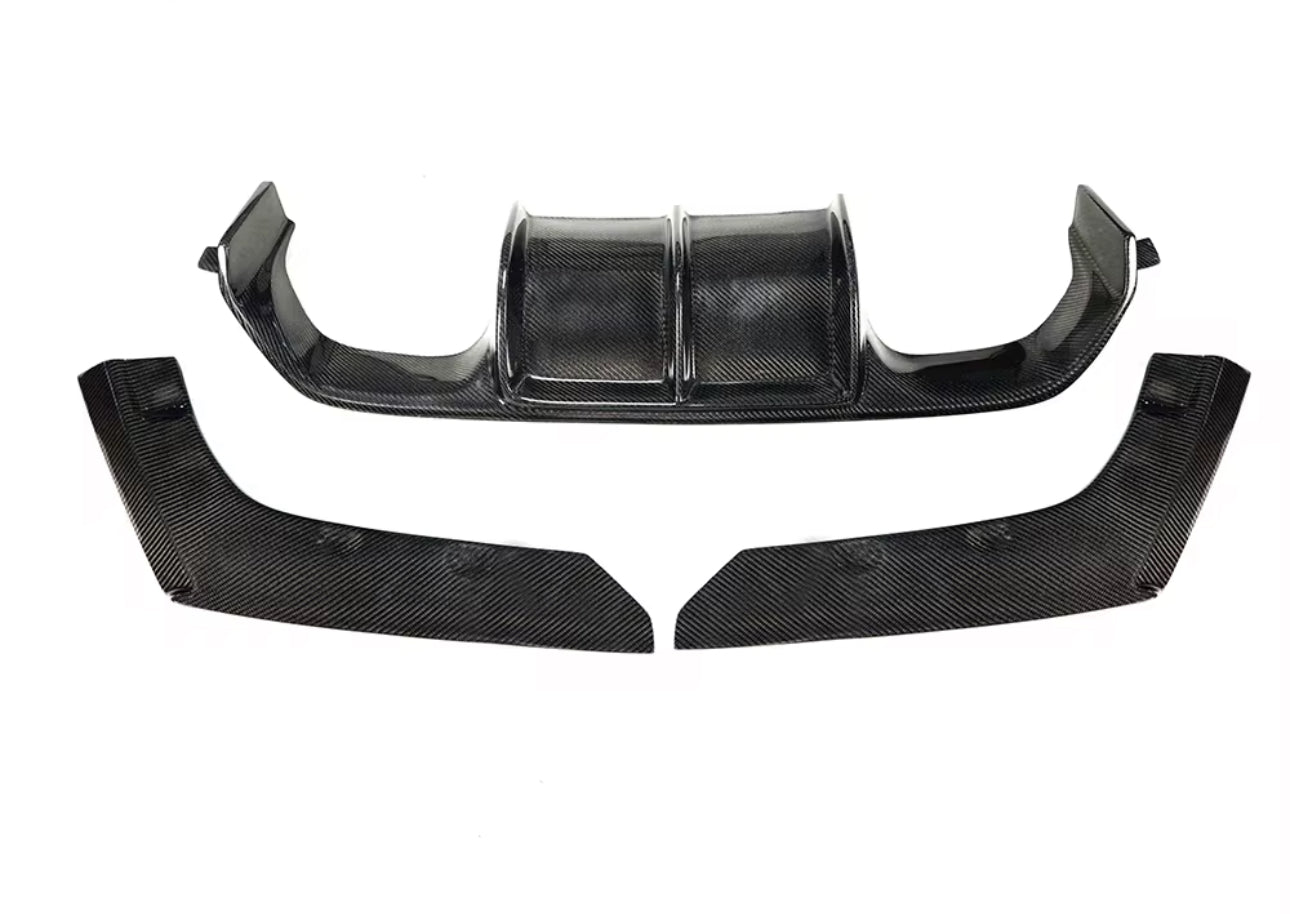 BMW G82 M4 Full Carbon Fibre Rear Bumper Diffuser Lip – OEM Fitment