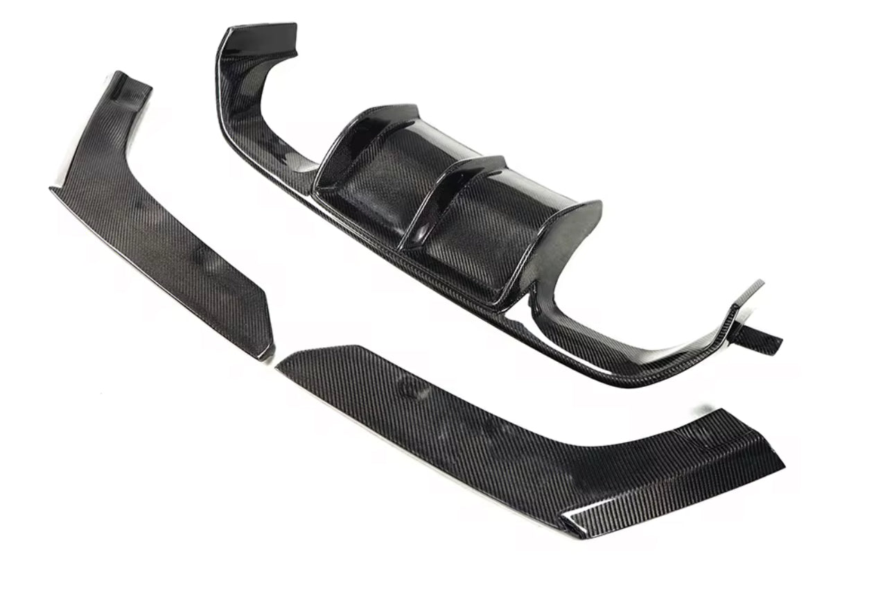 BMW G82 M4 Full Carbon Fibre Rear Bumper Diffuser Lip – OEM Fitment