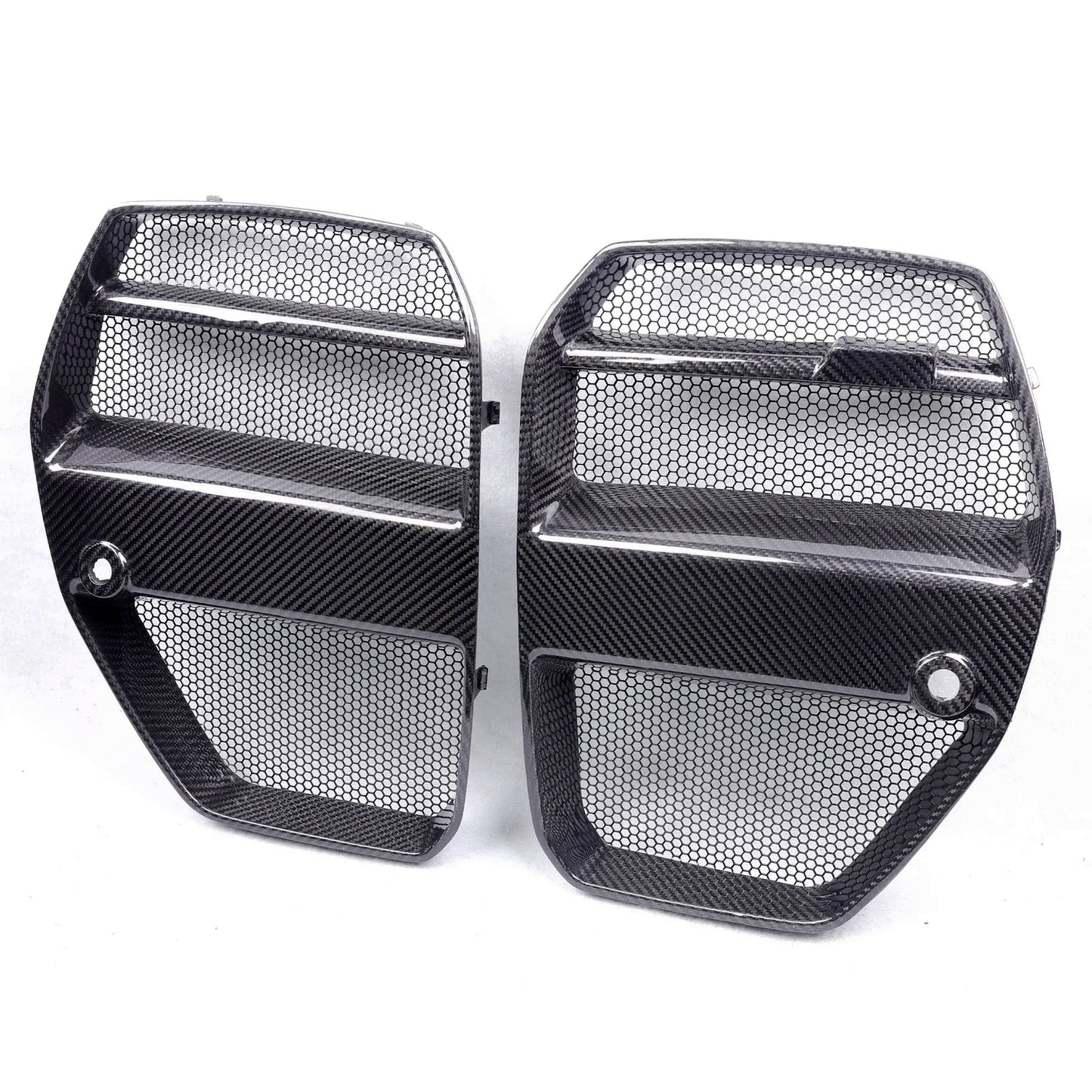 BMW G80/G81/G82/G83 M3/M4 Carbon Fibre Mesh Grille – OEM Fitment
