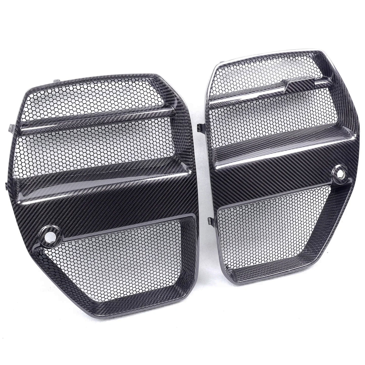 BMW G80/G81/G82/G83 M3/M4 Carbon Fibre Mesh Grille – OEM Fitment