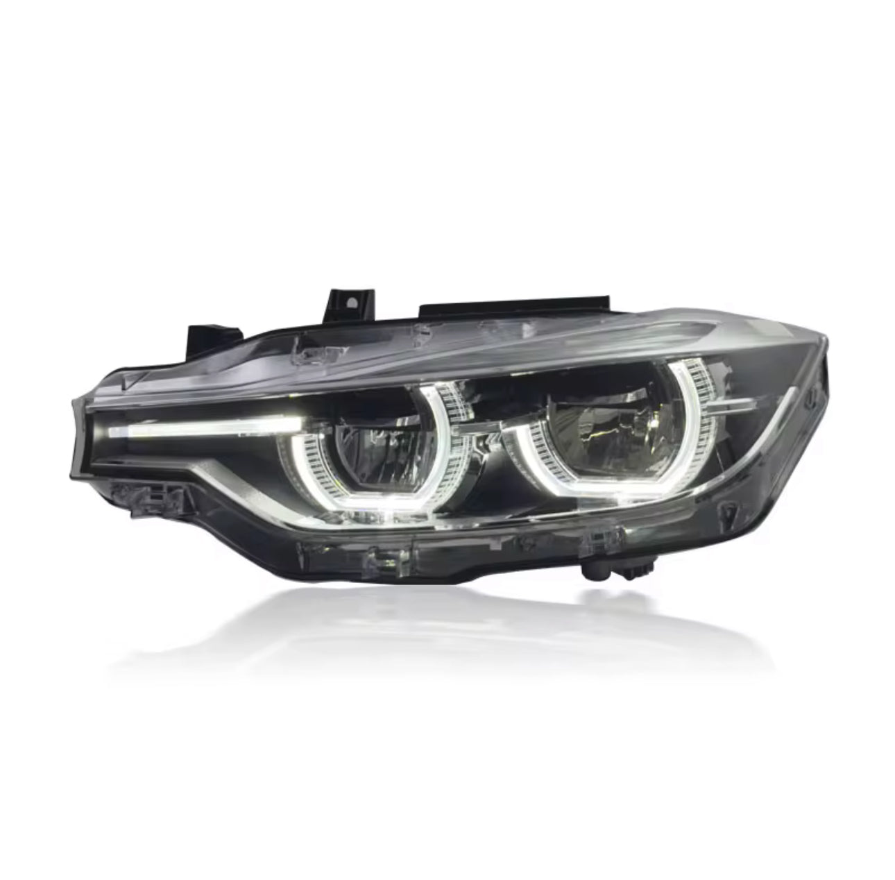 For BMW F30/F35 Dual-Color DRL Headlights (2012–2018)