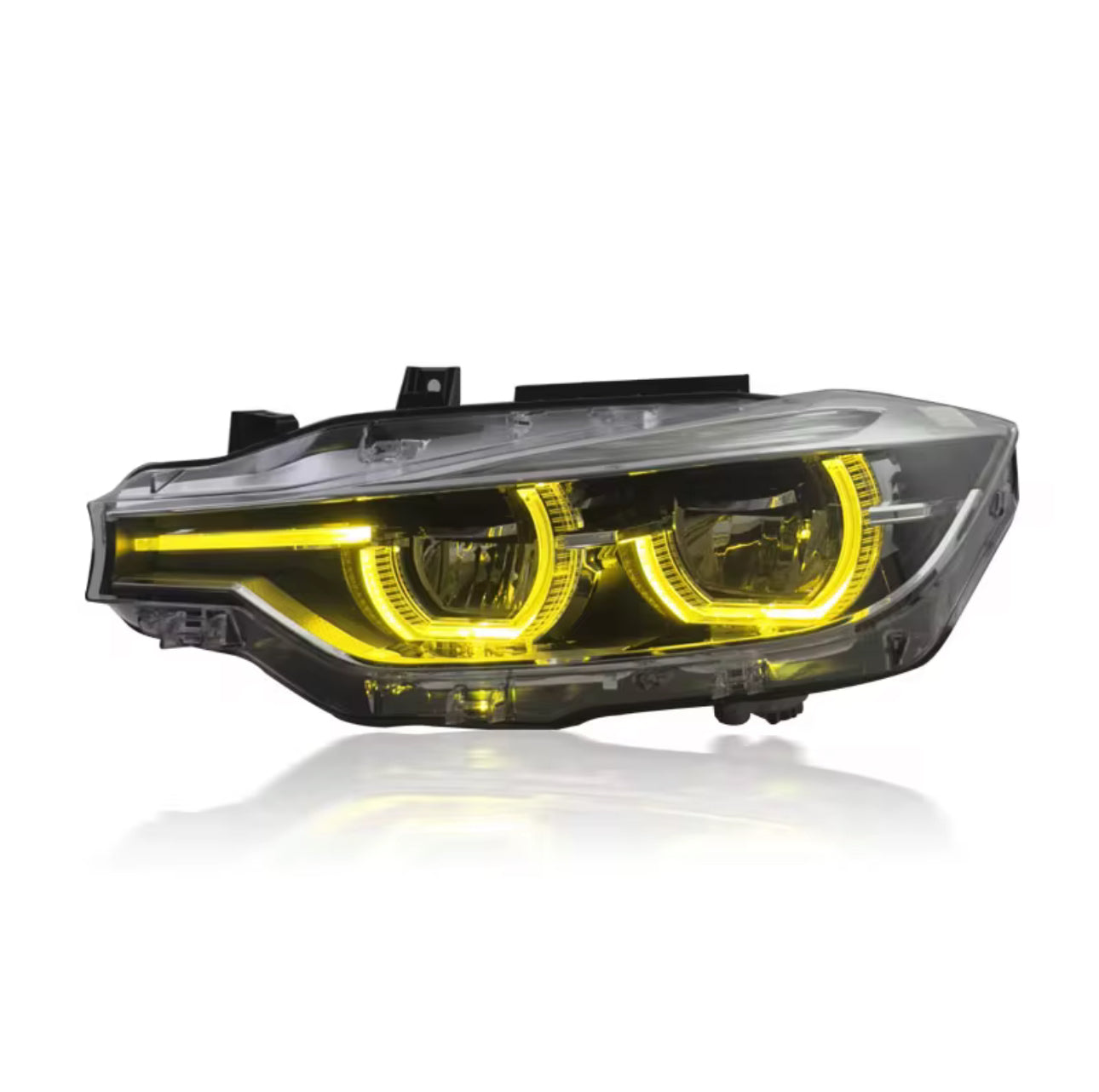 For BMW F30/F35 Dual-Color DRL Headlights (2012–2018)