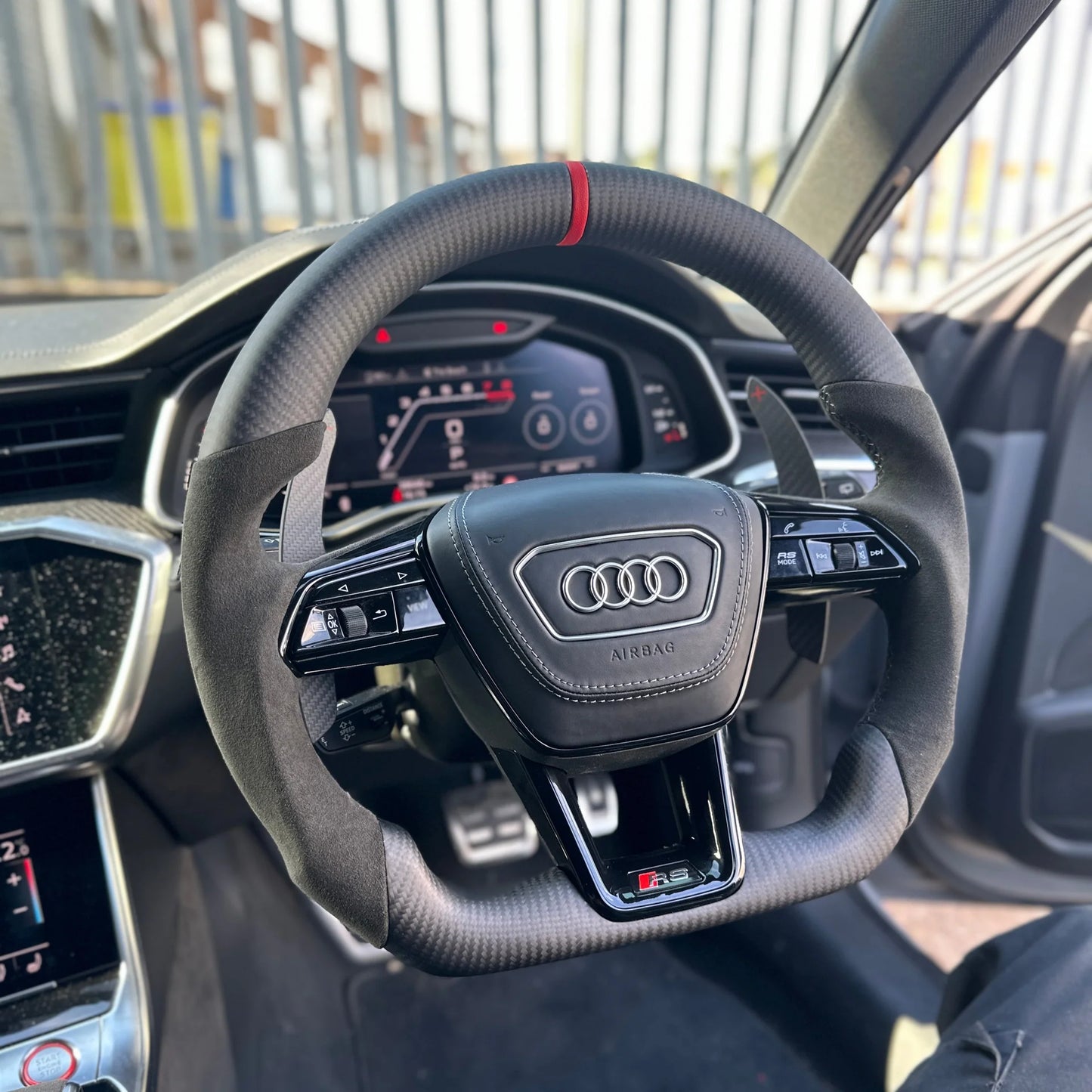 Custom Audi RS-Style Steering Wheel