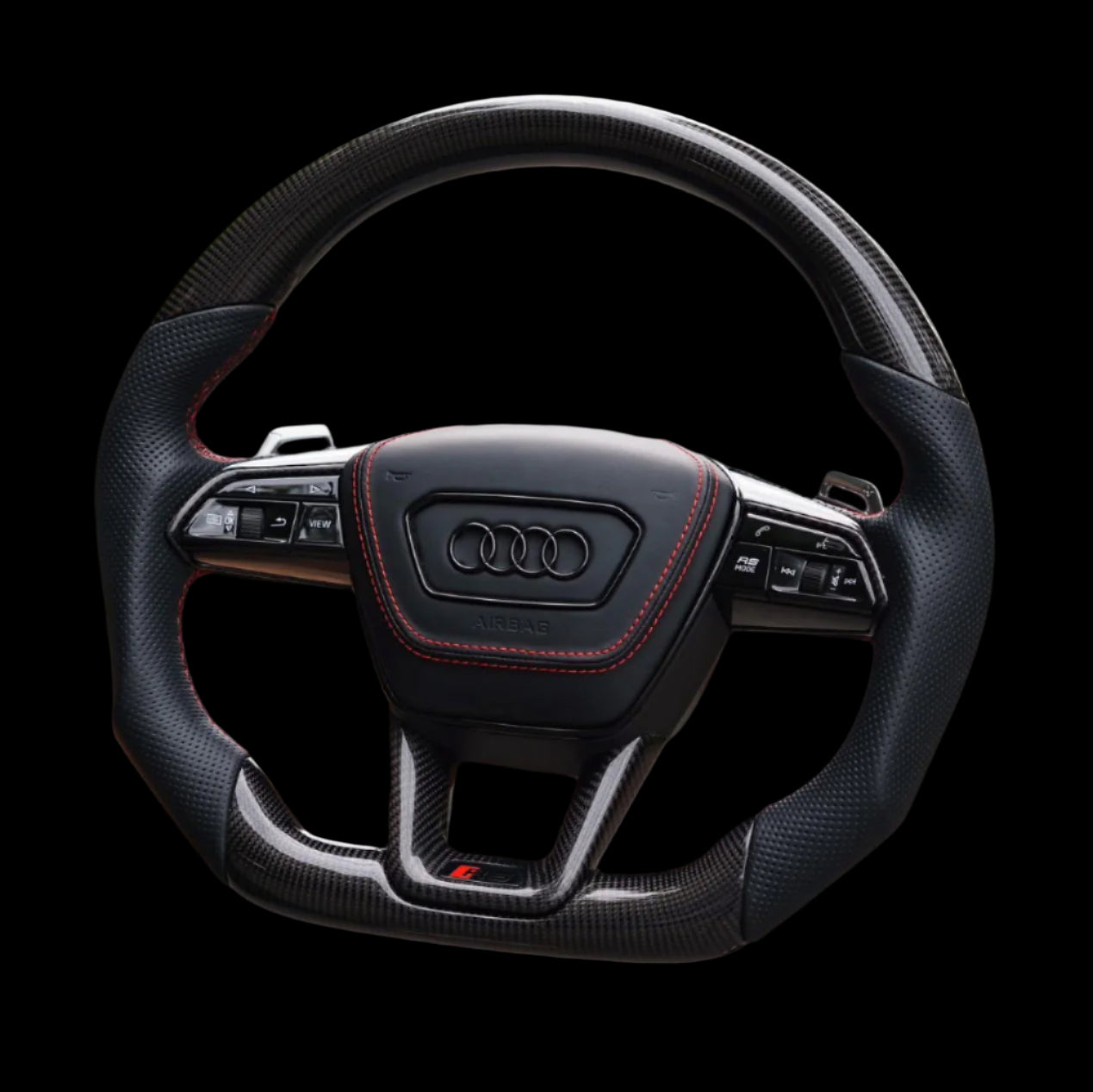 Custom Audi RS-Style Steering Wheel