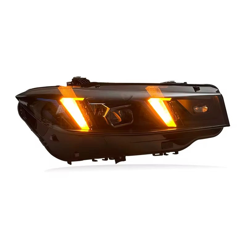For BMW G20/G28/G80 Dual-Color Snake Eye Style Headlights (2022–2024)