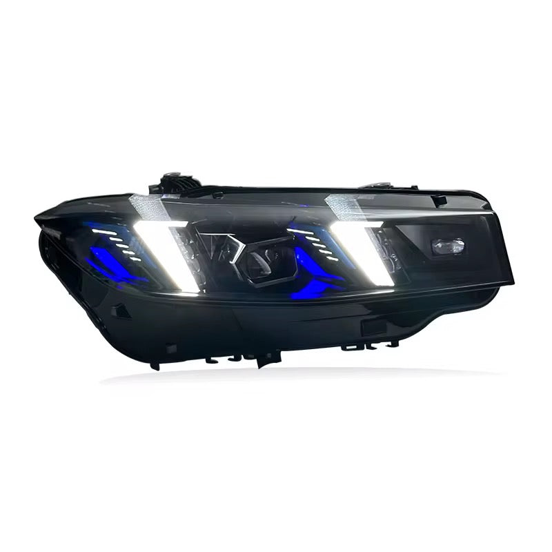 For BMW G20/G28/G80 Dual-Color Snake Eye Style Headlights (2022–2024)
