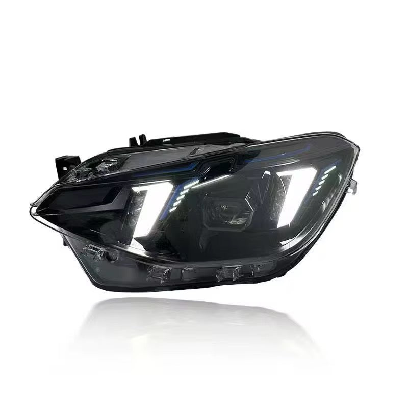 For BMW F20/F21 1 Series Dual-Color Snake Eye Style Headlights (2012–2014)