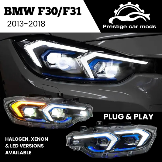 For BMW F30/F31/F35 3 Series LED Headlights Upgrade (2012–2018)