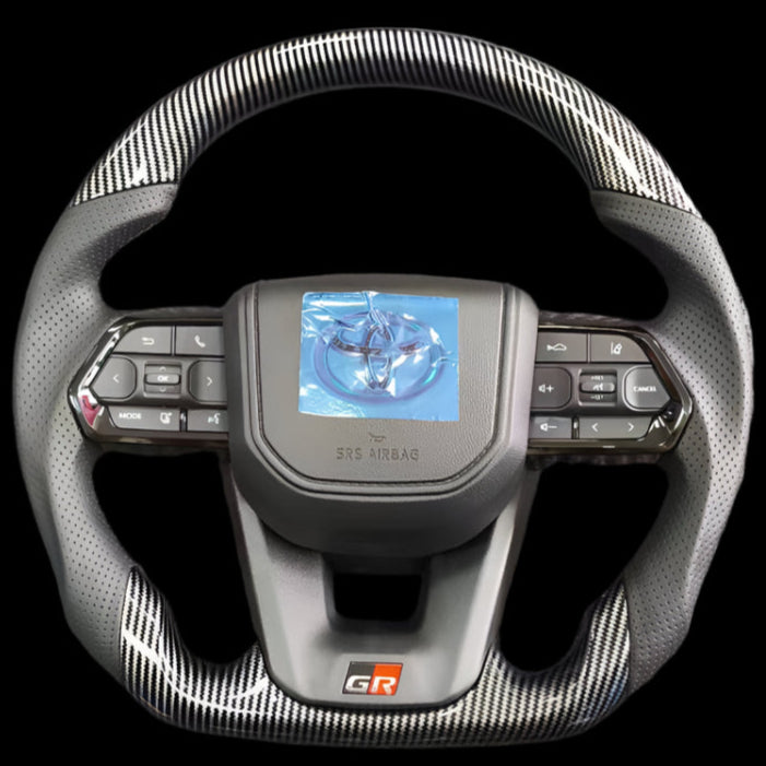 Carbon/Leather Style Toyota Steering Wheel