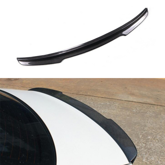 Audi A3 Saloon 8V (2014–2020) – Carbon Fibre Rear Boot Spoiler (V-Type Style)