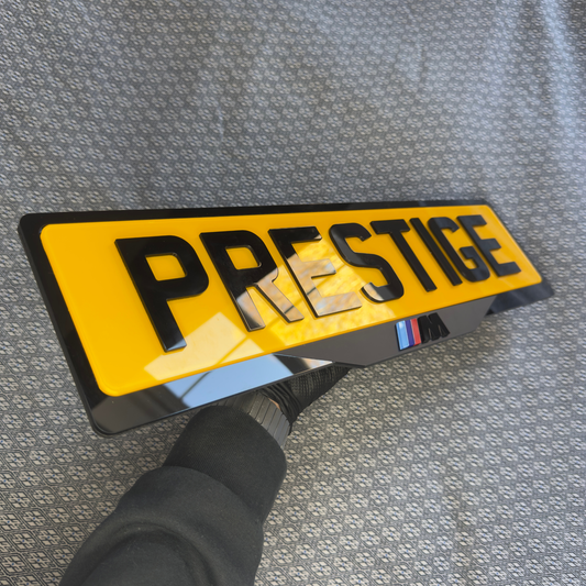BMW M Sport Number Plate Holder