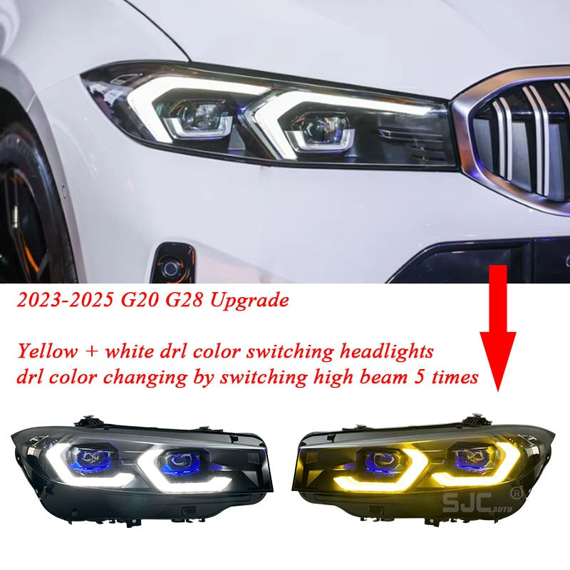 BMW G20/G28 Dual-Color Daytime Running Lights (2023–2025)